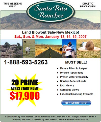 Santa Rita Ranch Email Newsletter