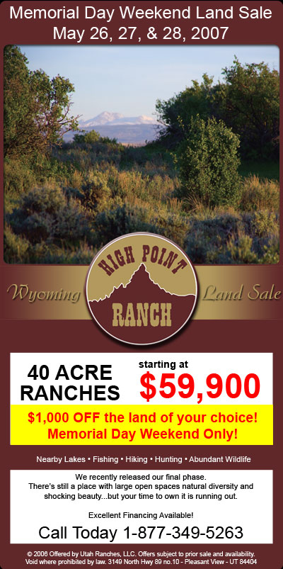 High Point Ranch Email Newsletter