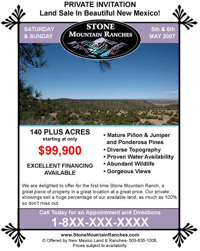 Stone Mountain Ranches Email Newsletter