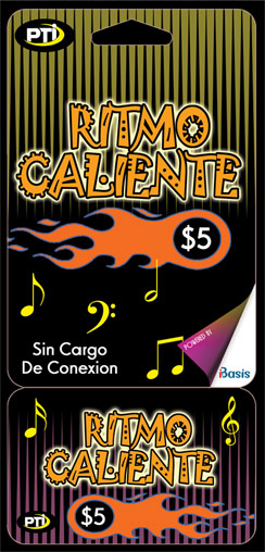 Ritmo Caliente Calling Card