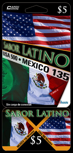Sabor Latino Calling Card