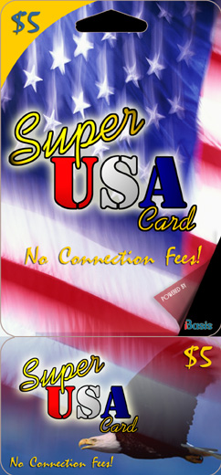 Super USA Calling Card