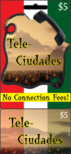 Tele Ciudades Calling Card