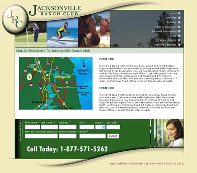 Jacksonville Ranch Club Sub Page