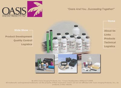 Oasis Imaging Home Page