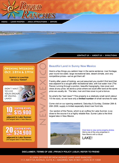 River Ranches Home Page