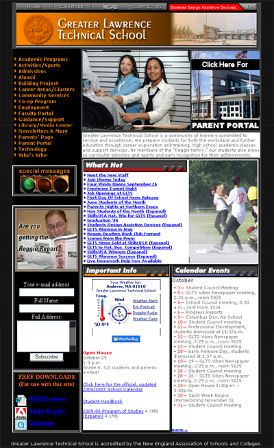 Greater Lawrence Technical High School Home Page