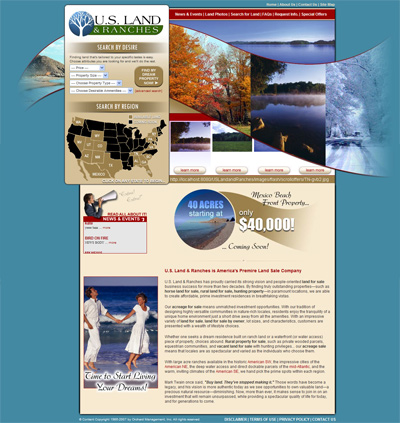 US Land & Ranches Home Page